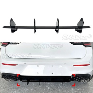 Diffusore Posteriore per Golf 8.5 Rline, Spoiler per Paraurti, Protezione Stile Rline, Kit Carrozzeria per Golf 8.5 - Product Image 1