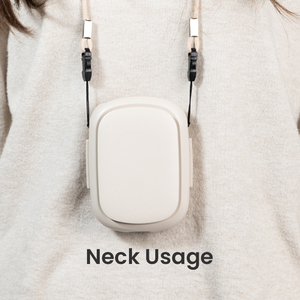 Cinturón de cintura portátil ventilador cuello cintura Mesa Mini ventilador regalo para novia hermana Cinturón desmontable ventilador - Product Image 5