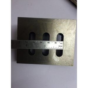 ASSORTS Relieved Stress <b>Cast</b> <b>Iron</b> Slotted Angle <b>Plate</b> 3" X 2" X 2.5" Inches Faceplate with 1 Year Warranty - Product Image 1
