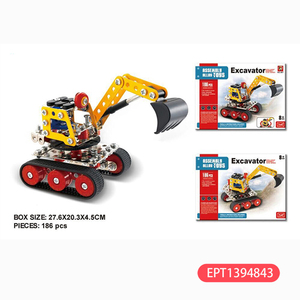 Ept 287 cái tự lắp ráp kim loại máy bay 3D Câu Đố tự làm khối xây dựng đồ chơi giáo dục cho trẻ em - Product Image 4