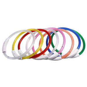 Collar de perro intermitente recargable por USB, suministros para la vida diaria de mascotas al aire libre, collares LED nocturnos para mascotas, productos - Product Image 3