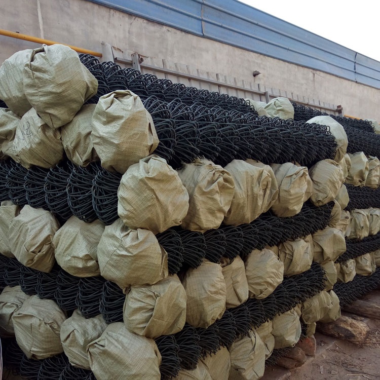 Pvc Coated / Galvanized 10 Gauge Chain Link Fencing Anti Rust