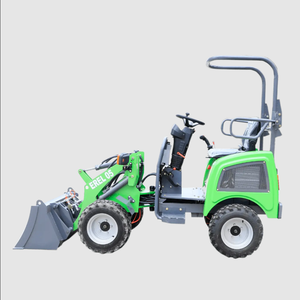 Chargeuse sur pneus électrique à batterie de 1 tonne EREL10, mini-chargeuse compacte pour l'agriculture et l'utilisation en intérieur - Product Image 5