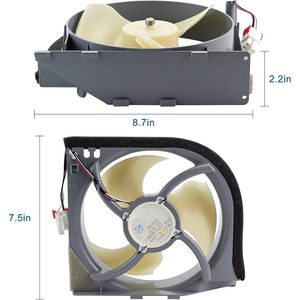 Motor del Ventilador del Condensador del Refrigerador, 110-120V, Eléctrico, de Plástico, de Alta Eficiencia, Repuesto para Samsung DA97-15765A DA31-00340A - Product Image 2