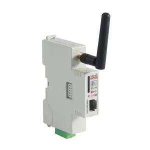 Acrel AWT100-CEHW Din rail, perangkat komunikasi meteran energi gateway smart meter dengan komunikasi Ethernet