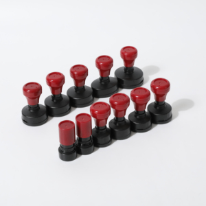 Boîtier de tampon CB Series, rond ovale, pour tampon atomique, avec poignée, compatible avec la mousse photosensible, rechargeable, pour bureau - Product Image 2