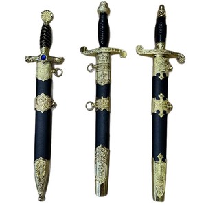 Spade Corte Personalizzate per Cosplay, Giocattolo da Collezione in Metallo, Angelo Inciso, Placcatura in Pressofusione, per Natale e Altre Occasioni, Marca JXZ - Product Image 5