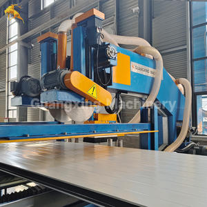 Machine de découpe de scie à ruban automatique pour noyau de panneau sandwich en laine de roche PU PIR comprenant PLC pour ligne de production de découpe de panneaux - Product Image 5