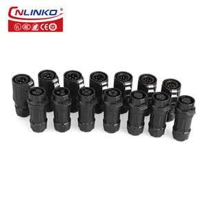 Cnlinko LP16 серии Электрический ip68 водонепроницаемый разъем 2 3 4 5 7 8 9 pin авиационные разъемы - Product Image 2
