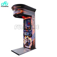 Jeu de rue Amusement Ultimate Big Punch Power Boxautomat Jeu de poinçonnage électronique Hit Arcade Boxer Machine de boxe