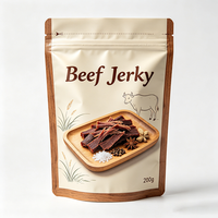 Sachets refermables à fermeture éclair personnalisés avec impression en héliogravure, anti-odeur, 3,5 g, 7 g, emballages alimentaires de qualité alimentaire, sachets pour viande