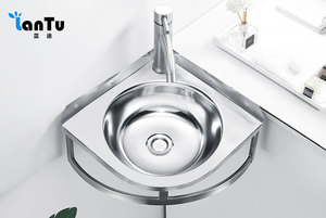 Lavello <span class=keywords><strong>in</strong></span> <span class=keywords><strong>Acciaio</strong></span> Inossidabile Rinforzato Resistente ai Graffi e alla Corrosione <span class=keywords><strong>per</strong></span> Uso Interno ed Esterno <span class=keywords><strong>in</strong></span> Molteplici Ambienti - Product Image 2