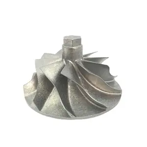 Custom Super Alloy Turbine Wheels Investment Precision Casting For Turbo Chargers OEM Investment Casting