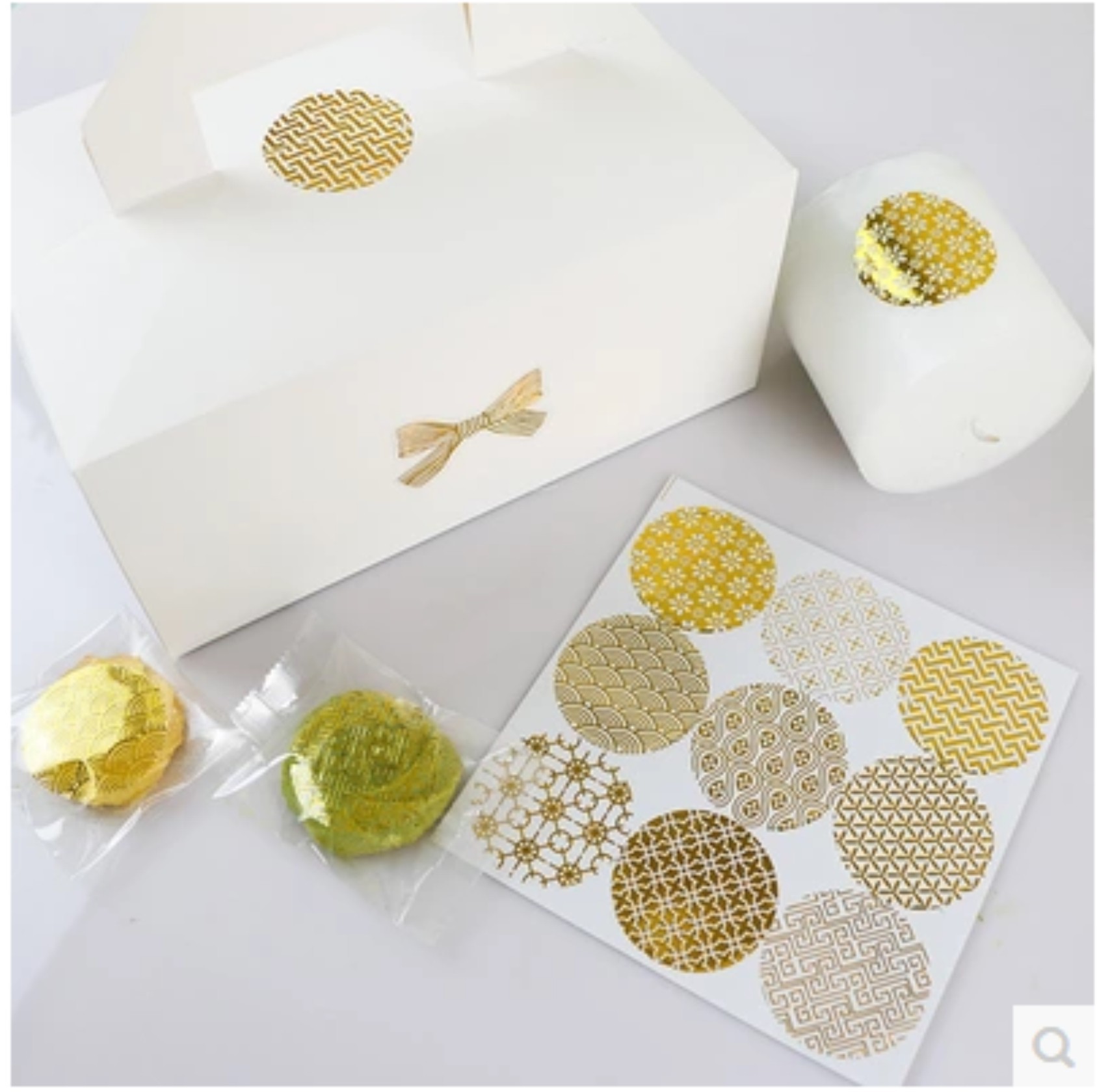 Customized Factory Wholesale Logo Printing Packaging Labels High Quality Gold Foil Waterproof Vinyl Stickers