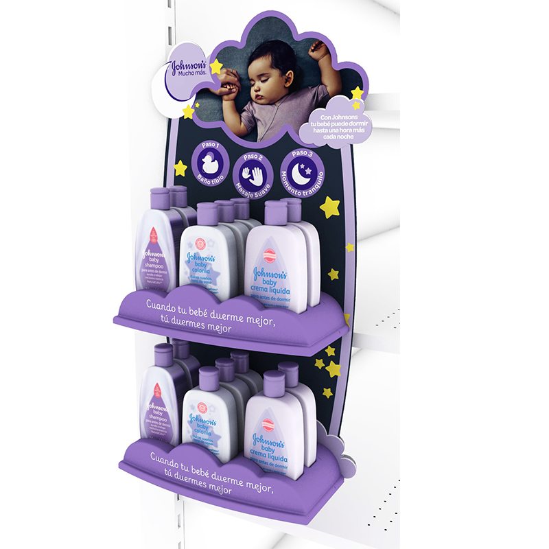 Apache Customized Floor-to-Floor Display Rack Baby Bath and Baby Products Display for Mother and Baby Stores — view 6
