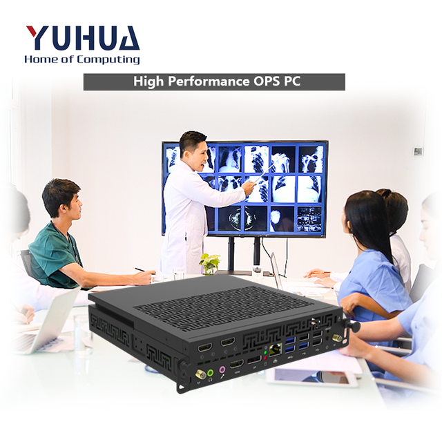 New YUHUA OPS Computer 6/7/8/9/10/11/12/13th Gen Intel Core I3/I5/I7 12-Core DDR4 4 USB 3.0/2 USB 2.0 M.2 SSD WiFi 6 GTX 1050