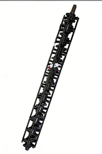 Lame de rechange neuve pour motoculteur Aihe X2 X3 <span class=keywords><strong>X5</strong></span>, arbre de lame pour tracteur, herse de rizière, lame fermée - Product Image 2