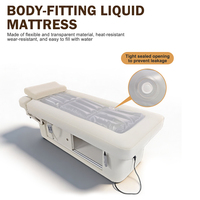 Table de massage électrique de luxe à 2 moteurs pour salon de beauté et spa, avec matelas hydroélectrique rempli d'eau – Offre spéciale