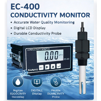SUNHO EC400 Mètre de conductivité en ligne industriel, contrôleur EC, affichage numérique LCD, haute précision, protection IP55, système RO, eau