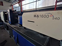 Machine de moulage par injection haïtienne d'occasion petit stylo à bille en plastique de 160 tonnes équipement de fabrication de machine