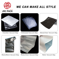 Sacs sous vide souples, résistants, transparents, de qualité alimentaire, pochettes brillantes en nylon pour la conservation des aliments