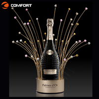 Vente en gros Rechargeable Acrylique Laser Led Glorifier Affichage Vodka Vip LED Bouteille Présentateur Affichage pour Boîte de Nuit