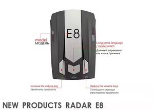 자동차용 하이 퀄리티 고급 GPS 레이더 감지기, 실시간 음성 알림 기능이 있는 360 ° 단속 카메라 - Product Image 6