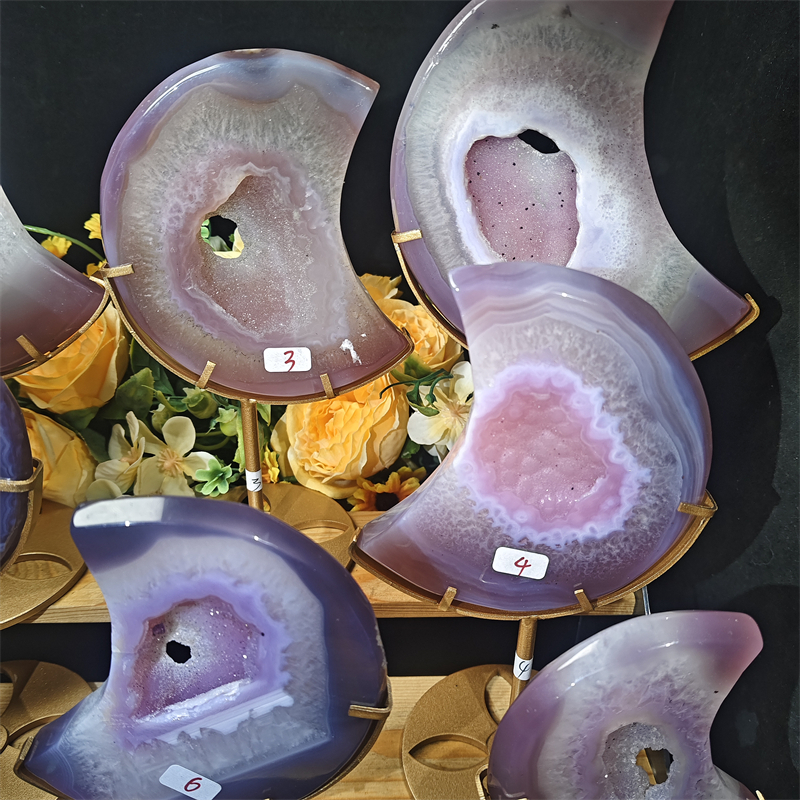 Pink agate