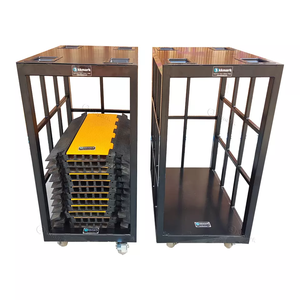 क्मार्क स्टील 2ch 4ch 5ch केबल रक्षक परिवहन वाहक ट्रॉली केबल रैंप कवर कार्ट - Product Image 6