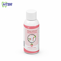 Agent révélateur de plaque dentaire saveur fraise, qualité alimentaire, sans dilution, formule pratique à baver, solution révélatrice de plaque