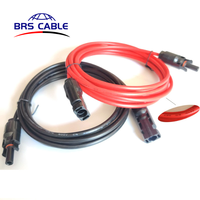 Connecteur de borne de batterie de panneau solaire PV mâle à femelle câble d'extension d'énergie solaire