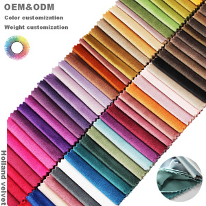 Tissu d'ameublement pour canapé en velours turc imperméable Redsuntex Hometextile, tissu en velours hollandais tricoté pour meubles - Product Image 1