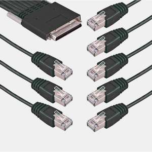 Nouveau câble SCSI VHDCI 68 broches vers 8xRJ-45 CAB-HD8-KIT 10 pieds CISCO CAB-HD8-ASYNC Câble SCSI 68 broches pour carte WAN - Product Image 2