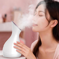 Vaporizador Facial de Vapor Caliente, Rociador Iónico Nano para una Limpieza Profunda de los Poros, Estimulación del Colágeno y Reafirmación de la Piel, Spa en Casa para Toda la Familia, Seguro