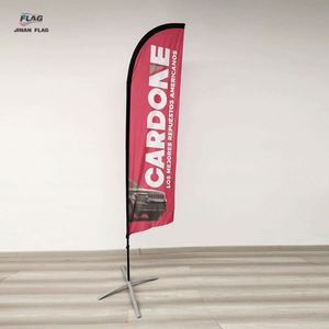 Bandera de Plumas de Poliéster Resistente al Viento e Impermeable para Exteriores, Impresión Digital en Fibra de Vidrio Engrosada, Patrón Personalizado - Product Image 4