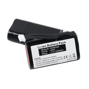 ODM nouvelle batterie Rechargeable Li-ion POS 5200mAh 3.7V Lithium ion pour Nexgo GX02 N3 N5 N86