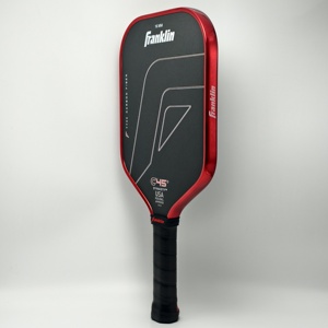 Vente en gros de C45 certifiés pour les tournois USAP-A °   Raquette de pickleball DYNASTY 16 mm avec noyau en mousse, forme allongée, bleue - Product Image 4