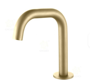 Lavabos de Cerámica Contemporáneos de un Solo Orificio <span class=keywords><strong>con</strong></span> Grifo <span class=keywords><strong>con</strong></span> <span class=keywords><strong>Sensor</strong></span> Sin Contacto de Ahorro Energético <span class=keywords><strong>para</strong></span> Baño, Sala de Estar o Gimnasio - Product Image 3