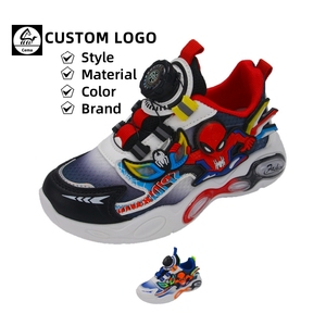 Cema otoño nuevas <span class=keywords><strong>zapatillas</strong></span> <span class=keywords><strong>de</strong></span> deporte <span class=keywords><strong>de</strong></span> Spider-Man <span class=keywords><strong>de</strong></span> dibujos animados Ultraman <span class=keywords><strong>con</strong></span> botón giratorio para niños <span class=keywords><strong>zapatillas</strong></span> <span class=keywords><strong>de</strong></span> correr <span class=keywords><strong>de</strong></span> suela blanda - Product Image 1
