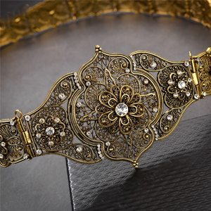 Cadena de cintura étnica tradicional de Venta caliente para mujer estilo turco ruso para bodas del Cáucaso-joyería corporal de moda - Product Image 4