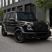 Jantes monobloc Yufei forgées 22/23/24 pouces 5x130 à 20 rayons pour Mercedes G63 AMG W463A G550, finition noir brillant concave