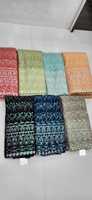 Nouveau tissu de filet de bordure de séquence de conception tendance pour la fabrication de robes fournisseur indien à un prix abordable