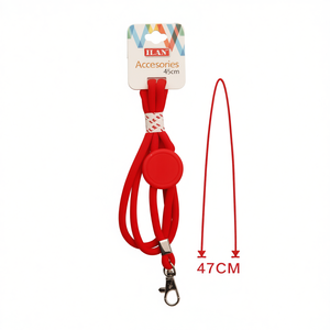Accesorios Ilan, Cordón de 47 cm con Gancho para Sujetar Teléfono, Botella o Bolsa - Product Image 2