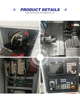Centre de tournage CNC Fanuc de précision automatique à 6 axes, double broche robuste, haute précision d'usinage 0,005 mm, 7 stations d'outillage