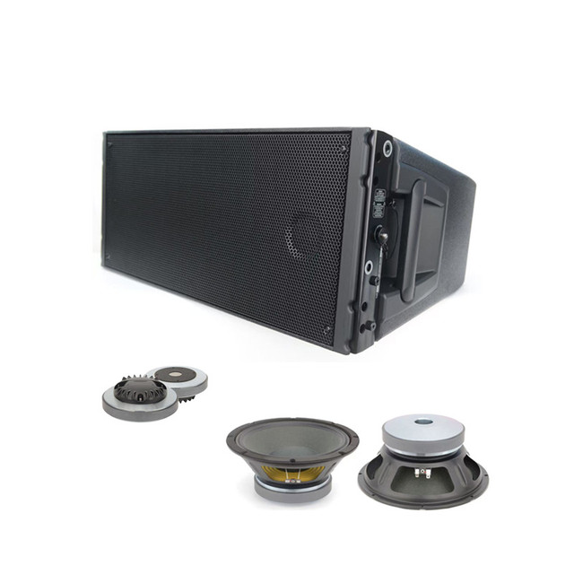 HD20A Dual 10 Inch Line Array Sound System Speaker Box Active Passive Professional Double 10 Line Array Speakers Sound System