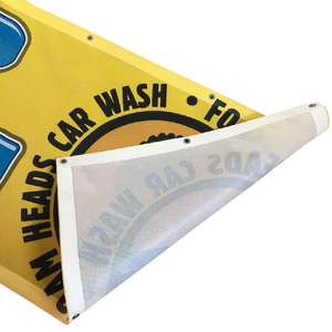 Pancartas de malla en valla de eslabones de cadena Banners de valla de malla personalizados Impresión de letreros de valla de construcción - Product Image 4
