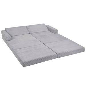 Canapé modulaire pliable fantastique pour enfants, convertible en matelas en mousse, lit, canapé pour chambre à coucher, salle de jeux, pour le jeu et la relaxation des tout-petits - Product Image 5