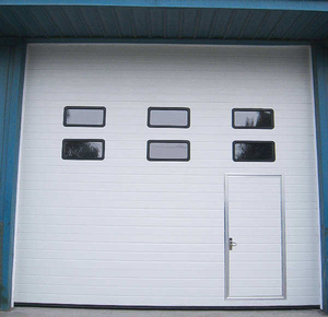<span class=keywords><strong>Porte</strong></span> <span class=keywords><strong>de</strong></span> <span class=keywords><strong>garage</strong></span> sectionnelle industrielle <span class=keywords><strong>avec</strong></span> <span class=keywords><strong>porte</strong></span> à battant et fenêtre <span class=keywords><strong>de</strong></span> vision - Product Image 2