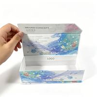Boîte cadeau magnétique personnalisée, boîte d'emballage en carton rigide de luxe avec insert en mousse pour les petites entreprises, vente en gros
