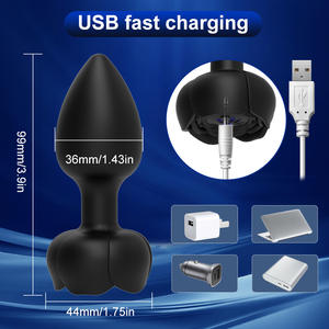 Vibrador Luminoso, Control Remoto Inalámbrico, Coqueteo para Hombres <span class=keywords><strong>y</strong></span> Mujeres, Masaje Corporal Completo, Martillo, Juguete Sexual - Product Image 6